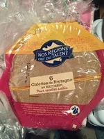 Mängden socker i Galettes de Bretagne au sarrasin
