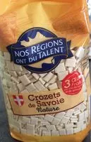 Mängden socker i Crozets de Savoie nature