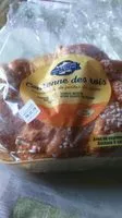 Mängden socker i Couronne des rois saupoudrée de perles de sucre