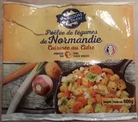 Mängden socker i Poêlée de légumes de Normandie Cuisinée au Cidre