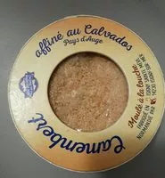 Mängden socker i Camembert moulé à la louche affiné au calvados