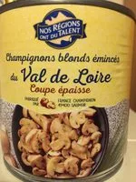 Mängden socker i Champignons Blonds Émincés du Val de Loire