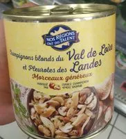 Mängden socker i Champignons Blonds du Val de Loire & Pleurotes des Landes