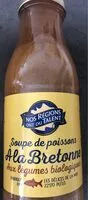 Mängden socker i Soupe de poissons a lanbretonne