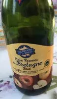 Mängden socker i Cidre de bretagne fermier brut