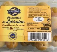 Mängden socker i Mirabelles de lorraine
