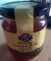 Mängden socker i Miel de fleurs du massif du Jura