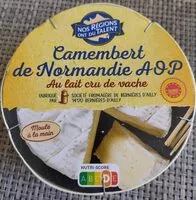 Mängden socker i Camembert de Normandie AOP