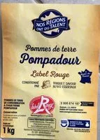 Mängden socker i Pommes de terre