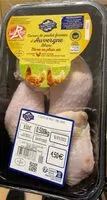 Mängden socker i Cuisses de poulet fermier