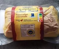Mängden socker i Foie gras de canard entier du sud ouest