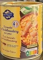 Mängden socker i Cassoulet de Castelnaudary pur porc