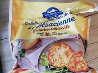 Mängden socker i Galettes de pommes de terre à l'alsacienne