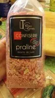 Mängden socker i Praliné surfine concassée colorants naturels
