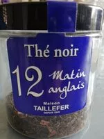 Mängden socker i Thé noir matin anglais de maison TAILLEFER