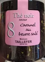 Mängden socker i Thé noir saveur caramel au beurre salé