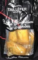 Mängden socker i Petits Financiers aux Amandes