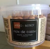 Mängden socker i Noix de cajou