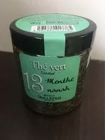 Mängden socker i Thé vert menthe nanah