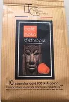 Mängden socker i Capsules café 100% Arabica