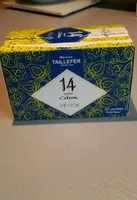 Mängden socker i Thé noir saveur citron