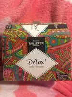 Mängden socker i Infusions detox