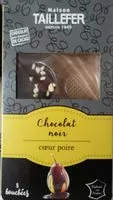 Mängden socker i Chocolat noir coeur poire