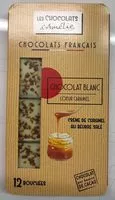 Mängden socker i Chocolat Blanc coeur caramel