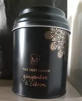 Mängden socker i Thé vert saveur citron gingembre