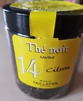 Mängden socker i Thé noir saveur citron