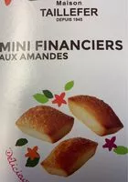 Mängden socker i Mini financiers aux amandes