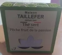 Mängden socker i Thé vert saveur fruit de la passion