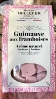 Mängden socker i Guimauves framboises