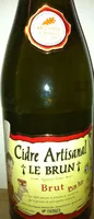 Mängden socker i Cidre Artisanal Brut Pur Jus