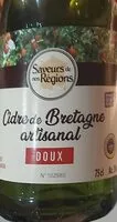 Mängden socker i Cidre bretagne IGP