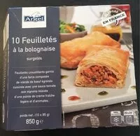 Mängden socker i Feuilletes a la Bolognaise