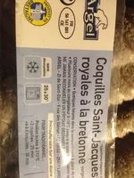 Mängden socker i Coquilles st Jacques royales a la bretonne