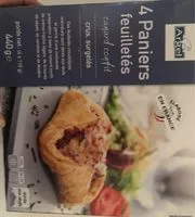 Mängden socker i Paniers feuilletes canard confit