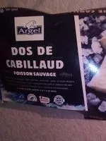 Mängden socker i Dos de cabillaud poisson sauvage