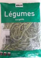 Mängden socker i Haricots verts extra-fins