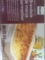 Mängden socker i Brandade de morue parmentier