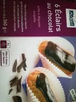 Mängden socker i 6 eclairs au chocolat