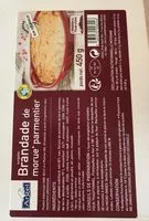 Mängden socker i Brandade de morue parmentier