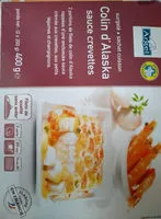 Mängden socker i Colin d’Alaska sauce crevettes