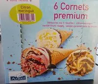 Mängden socker i 6 Cornets Premium citron meringué