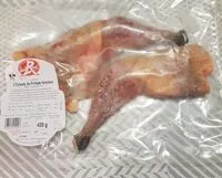 Mängden socker i 2 Cuisses de Pintade fermière