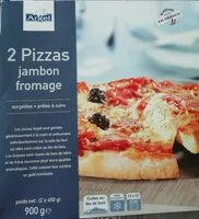 Mängden socker i Pizzas jambon fromage surgelées