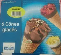 Mängden socker i 6 Cônes glacés Parfum Vanille
