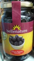Mängden socker i Olives noires naturelles