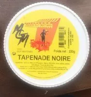 Mängden socker i Tapenade noire